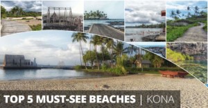 top 5 Kona beaches